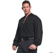 Pirate shirt adult blk xlarge - $901.91 MXN