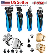 Men&#39;s USB Electric Shaver Trimmer Razor Hair Beard Shaving Machine Rechargeab... - £10.37 GBP+