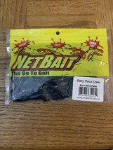 NetBait Fishing Bait Baby Paca Craw Black Blue Flake - $7.80