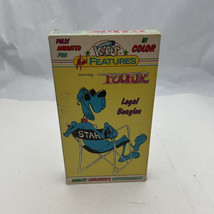 Foofur Legal Beagles VHS Vintage 1986 Video Tape Animated Cartoon Hanna-Barbera - £14.22 GBP