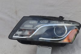2009-12 Audi Q5 Xenon HID Headlight Head Light Lamp Non-AFS Driver Left LH image 4