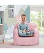 Delta Children Chair Pink Sherpa Cozee Removable Slipcover Soft Lightweight - $1,454.88 MXN