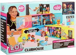 LOL Surprise! Clubhouse Playset with 2 Exclusive Dolls by MGA Entertainment - £47.08 GBP