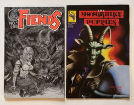 Fiends #0 Fathom Press 1993 Rare/HTF One-Shot NM/M &amp; Motorbike Puppies Issue #1 - £19.78 GBP
