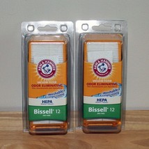 Arm &amp; Hammer Hepa Vacuum Filters Bissell 12 - Set of 2 - Free Ship* - £14.92 GBP