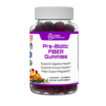 Prebiotic Fiber Gummies for Adults, Digestive Support, Immune Support 60 Gummies - £14.81 GBP