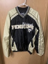 Genuine Merch Pittsburgh Penguins Pullover Jacket size adult M by GIII Carl Bank - $33.24