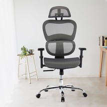 High Back Executive Style, Modern Office Chair With Lumbar Support, Breathable - £190.57 GBP