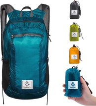 Water-Resistant Lightweight Packable Backpack For Travel, Camping, And O... - $37.93