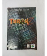 Turok 2 Seeds of Evil Nintendo 64 N64 Instruction Booklet - $5.13