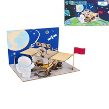 Stereoscopic Space Station Puzzle Handmade Children DIY - £14.32 GBP+