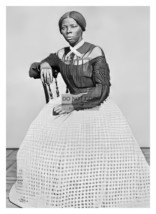 Young Harriet Tubman American Abolistionist Underground Railway 5X7 B&amp;W Photo - £6.42 GBP