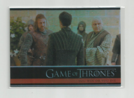 GAME OF THRONES 2012 RITTENHOUSE &quot;YOU WIN OR YOU DIE&quot; FOIL PARALLEL CARD... - £1.97 GBP