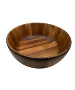 Bill F. Acacia Wood Salad Bowl 11.5&quot; NEW - €24,46 EUR