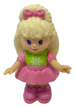 Vintage Mattel 1993 McDonalds Sally Secrets Paper Punch Doll Toy Blonde ... - $8.49