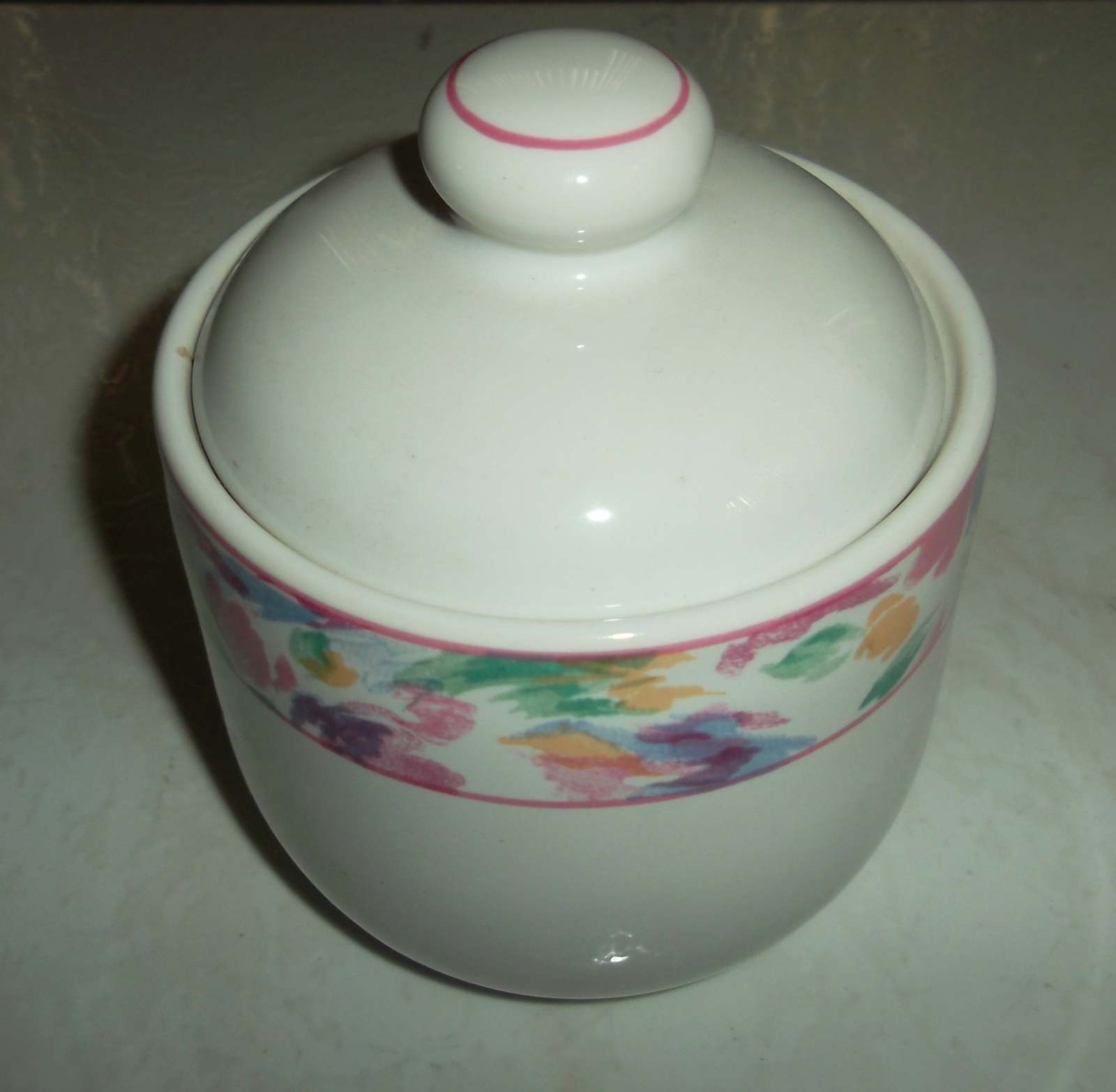 1990&#39;s BALI by VITROMASTER Vintage  Collectible Sugar Bowl Stoneware - $27.99