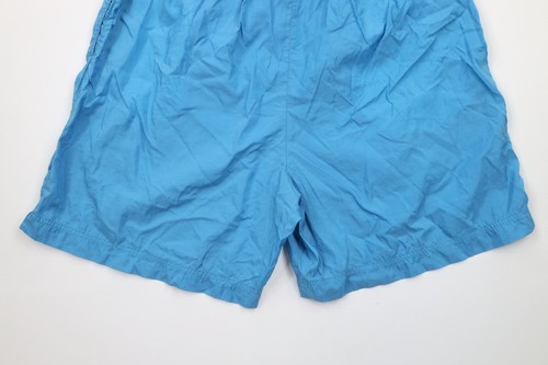 Vintage 90s Champion Womens Size 2XL Faded Spell Out Baggies Shorts Blue Nylon Item image 10