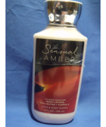 Bath and Body Works New Sensual Amber Women Body Lotion 8 oz - £8.75 GBP