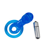 Men&#39;s delay locking ring, penis ring, tongue vibrator - £15.02 GBP