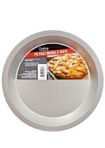 Cooking Concepts Pie Pan Regular Bakeware Silver for Even Cooking Baking PIES  - £6.61 GBP