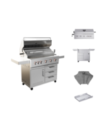 Bear Grill 42&quot; GRIZZLY Bundle - 5-Burner Grill, Cart, Cover, &amp; Griddle -... - €5.292,86 EUR+