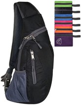 Wtshopme Triangle Rucksack For Cycling And Hiking, Small Foldable Rope Sling Bag - £32.98 GBP