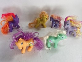 Lot of 6 - Vintage 2002 MLP My Little Pony Hasbro - $24.99