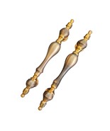 Medieval Brass Door Handle 1 Pair Vintage Drawer Pulls 12.5&quot; Antique Doo... - $126.25 CAD