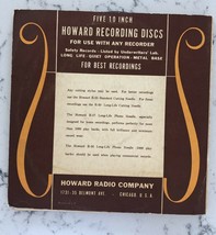 x6 Vintage Mystery Howard Amatuer / Home Recordings 1940s - £22.19 GBP