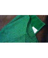 Cloth napkin in green dots nwot (1) 18&quot; square - £3.90 GBP