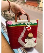 Granny square bag, Crochet bag, Boho bag, colorful bag, crossbody bag (b... - €118,07 EUR