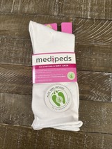 Medipeds Aloe Vera Infused Women’s Socks For Dry Skin Size 10-13 - $24.63
