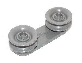 Whirlpool Dishwasher : Upper Dishrack Wheel &amp; Bracket Assy (WPW10078083) {P3762} - £15.08 GBP