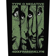 Type O Negative 4dxfrmbrklyn 2023 Giant Back Patch 36 X 29 Cms Official Merch - £9.34 GBP
