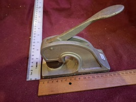 Antique heavy metal stamp punch [TOL10292] - $3,782.36 MXN
