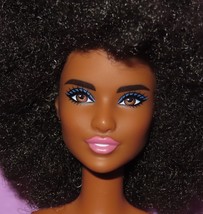 Barbie Fashionistas Mattel 2018 2019 GHT32 Afro June African American AA... - $13.00