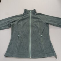 Columbia WL6439 Women's Green Benton Springs Full Zip Fleece Jacket Size Small image 14