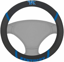 NCAA Kentucky Wildcats Embroidered Mesh Steering Wheel Cover by Fanmats - £19.48 GBP