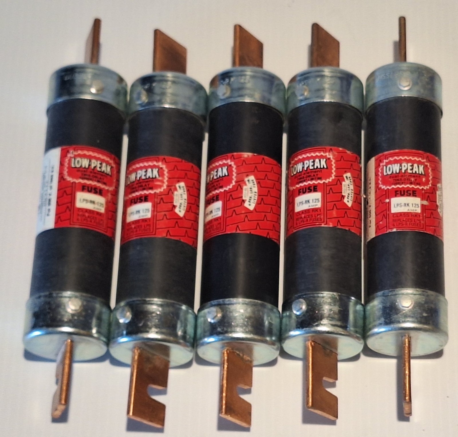 Lot Of 5 COOPER BUSSMANN LPS-RK-150 Low Peak Time Delay Fuse 150 Amp - $69.00