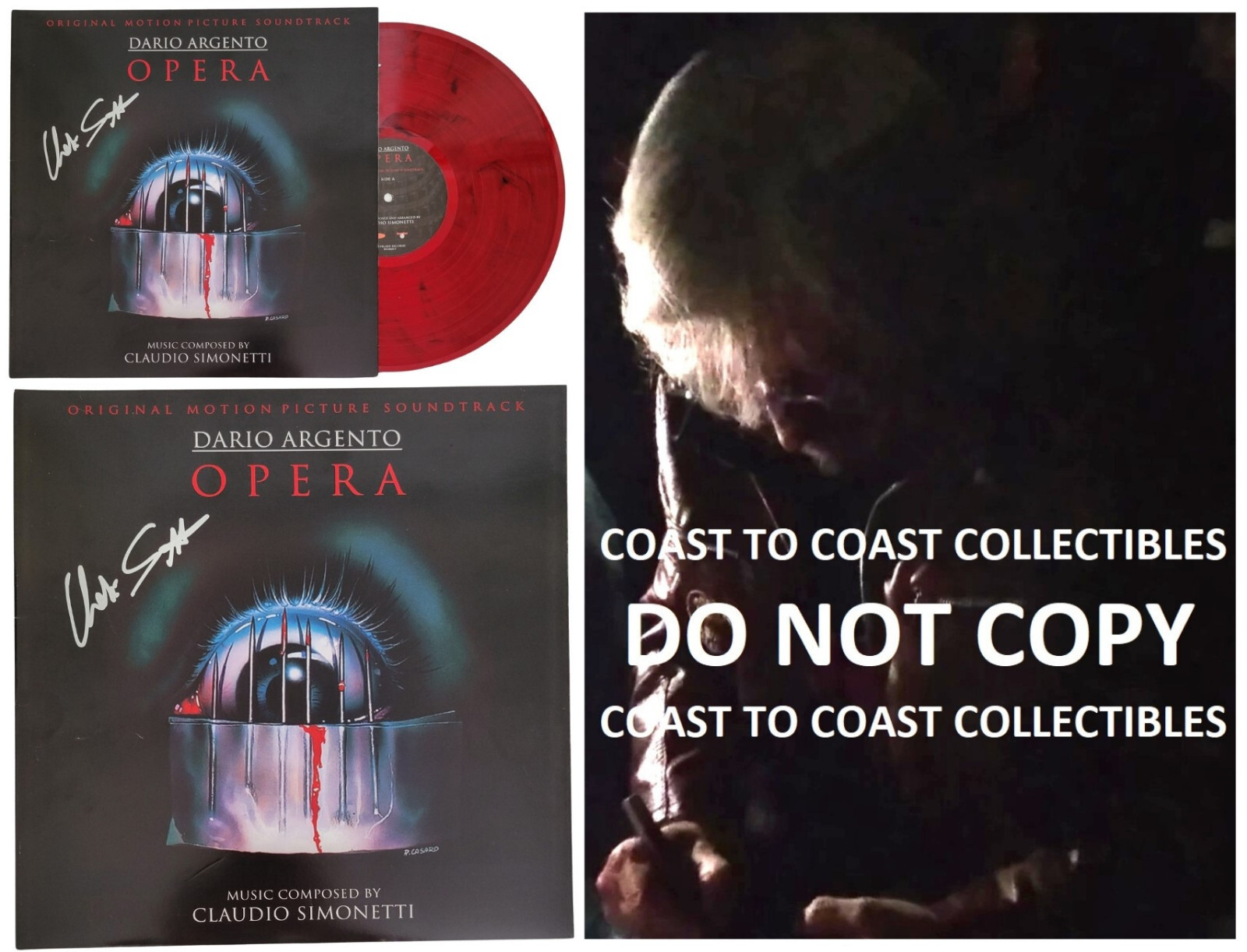 Claudio Simonetti Signed Dario Argentos Opera Album COA Proof Autographe... - £413.24 GBP