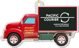 Die Hard Movie Pacific Courier Delivery Truck Holiday Christmas Tree Ornament - £9.05 GBP