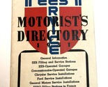 1951 EES Service Motorist Directory and European Map Eucom Exchange System - $14.22