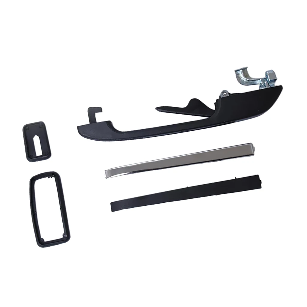 Rear Left Exterior Door Handle with Gaskets for VW Caddy Golf Jetta MK2 1984-1 - £16.29 GBP