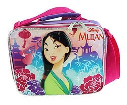 Disney Princess - Mulan Insulated Lunch Box With Adjustable Shoulder Straps - £9.58 GBP