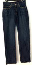 Seven 7 jeans size 31 women 100% cotton straight leg blue denim - £10.09 GBP