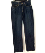 Seven 7 jeans size 31 women 100% cotton straight leg blue denim - £10.17 GBP
