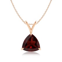 Authenticity Guarantee

ANGARA 1.9 Ct Claw-Set Trillion Garnet V-Bale Pendant... - $539.10