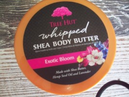 Tree Hut Whipped Shea Body Butter Exotic Bloom Hemp Seed Oil And Lavender 8.4OZ - £16.42 GBP