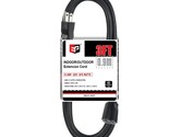 3 Ft Outdoor Extension Cord - 12/3 Sjtw Heavy Duty Black Extension Cable... - $18.99