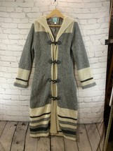 Kimchi And Blue Sweater Jacket Duster Womens Sz XS Hoodie Buttons Cream Gray - £19.71 GBP